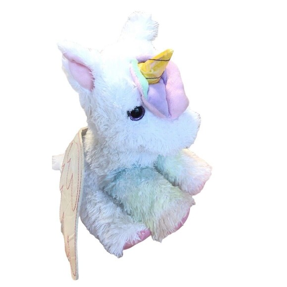 Barbie Mattel Kiss and Care Unicorn 10" Plush Pet Doctor Light Up Horn & Sounds - Picture 4 of 7